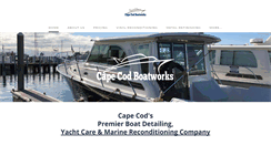 Desktop Screenshot of capecodboatworks.com